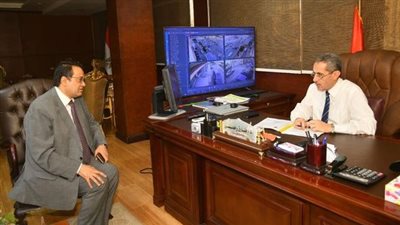 محافظ الغربية يجتمع مع وكيل وزارة التعليم لمتابعة سير امتحانات النقل 