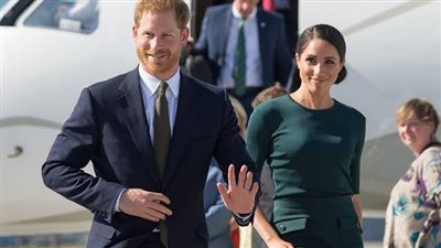الأمير هارى وزوجته ميجان يصلان إلى  نيجيريا