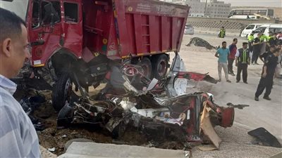 حبس سائق النقل المتسبب في حادث الطريق الدائري وإجراء تحليل مخدرات