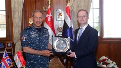القوات البحرية المصرية والبريطانية تنفذان التدريب المشترك ( مدافع الأسكندرية )