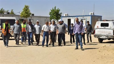 محافظ أسيوط يتفقد توسعات محطة معالجة صرف صحي المشايعة بنسبة 85 % 