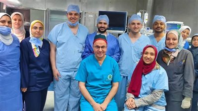 استغرقت9ساعات..فريق طبي بجامعة طنطا ينجح في استئصال سرطان دون الحاجة لفتح البطن