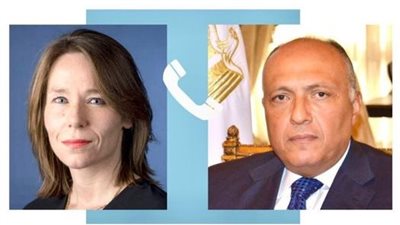 وزير الخارجية يؤكد لنظيرته الهولندية رفض مصر القاطع لسياسات تهجير الفلسطينيين