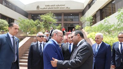 وزير العدل ورئيس الجهاز المركزي للتنظيم والإدارة يتفقدان مسابقة شغل وظائف بمصلحة الخبراء