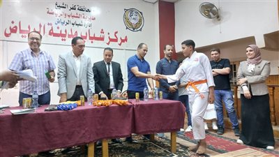 شباب كفر الشيخ : إختبارات ترقى الأحزمة بالرياض لعدد 42 لاعب ولاعبة