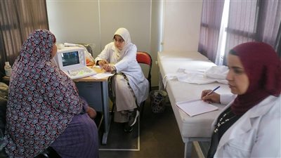 بالصور..٦٢٠٠مستفيد من القافلة الطبية للمركز القومى للبحوث بالجيزة