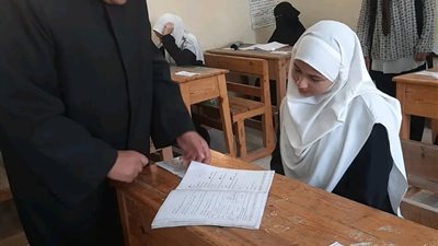 رئيس قطاع المعاهد الأزهرية وأمين مجمع البحوث الإسلامية يتفقدان امتحانات الثانوية الأزهرية بمنطقة الإسكندرية