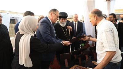 محافظ الشرقية يشهد إحتفالية ذكري دخول العائلة المقدسة بمنطقة تل بسطا بالزقازيق