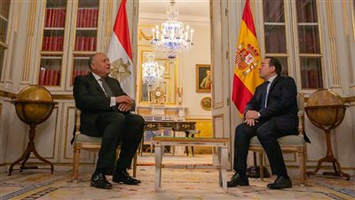 وزير الخارجية يجري مشاورات موسعة مع نظيره الإسباني، ويلتقي برئيس حكومة مملكة إسبانيا