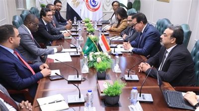 وزير الصحة يستقبل مدير المركز الأفريقي لمكافحة الأمراض Africa CDC