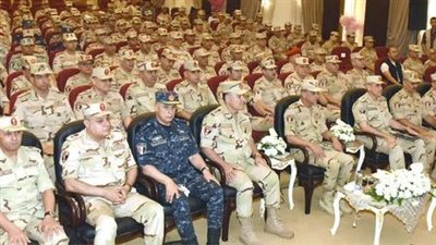 الفريق أول محمد زكى يفتتح أعمال التطوير لأحد مراكز التدريب بإدارة التعليم 