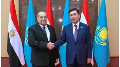 رئيس مجلس الشيوخ يؤكد أهمية تفعيل التعاون البرلماني بين مصر وكازاخستان