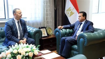 وزير الصحة يبحث مع نظيره التونسي التعاون في السياحة العلاجية وصناعة الدواء