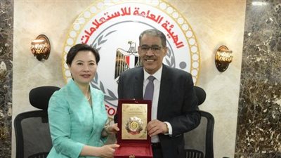 ضياء رشوان لوفد صحفي صيني: طفرة مرتقبة في العلاقات المصرية الصينية 