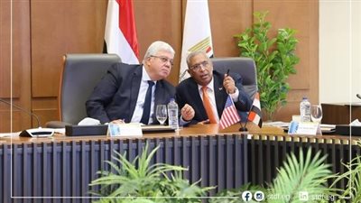 وزير التعليم العالي يشهد اجتماع المجلس المصري الأمريكي المُشترك للعلوم والتكنولوجيا