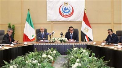 تعاون مصري إيطالي في مجال الرعاية الصحية وزيادة للاستثمارات المصرية الإيطالية 