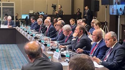 وزير النقل يلقي كلمة مصر في الاجتماع الأول لوزراء النقل لدول تجمع البريكس 