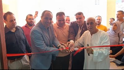 وكيل  صحه كفر الشيخ يفتتح قسم  العلاج الطبيعى بوحدة طب الاسرة بكفر الشرقى