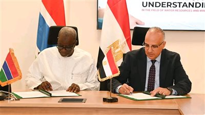 وزير الري يؤكد أهمية الشراكة الاستراتيجية بين مصر وجامبيا في مجال إدارة المياه