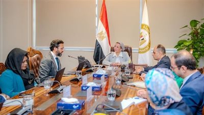 وزيرة البيئة تبحث مع بعثة بنك التنمية الأفريقى دمج البعد البيئي داخل الصناعة