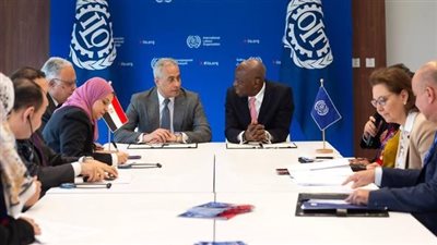 وزير العمل يختتم مُشاركته في مؤتمر العمل الدولي بجنيف بـ لقاء المدير العام للمنظمة