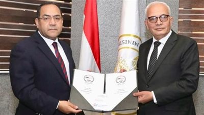 وزير التعليم يتسلم نتيجة مسابقة شغل 11114 وظيفة معلم مساعد فصل
