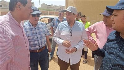 رئيس جهاز الشروق يتفقد خزان مياه شرب جديد.. ويعلن بدء صيانة الطرق بقطاعي شرق وغرب