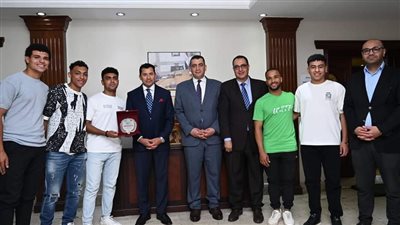 الدكتور أشرف صبحي يكرم الفائزين بدوري منتخبات مراكز الشباب للثقافة الرياضية