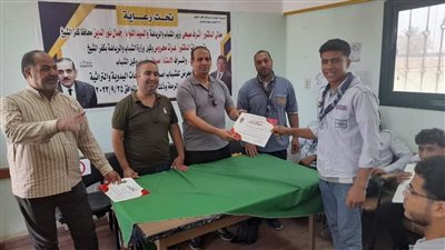 تكريم المتميزين بمهرجان «درع التميز الكشفي» بمراكز شباب سيدى غازى بكفرالشيخ 