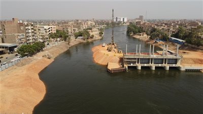 وزير الري: الإنتهاء من إنشاء جسم قنطرة فم ترعة الساحلية