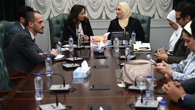 وزيرة التضامن الاجتماعي تلتقي وزيرة التنمية الاجتماعية الفلسطينية