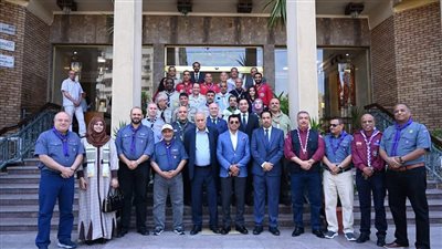 وزير الشباب يشهد لقاء رؤساء الجمعيات الكشفية العربية وأعضاء اللجنة الكشفية العربية