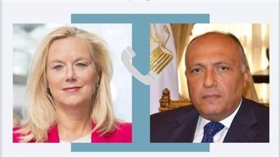شكري يبحث الوضع الإنساني بغزة مع كبيرة منسقي الأمم المتحدة للشؤون الإنسانية