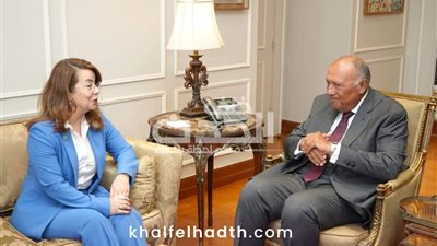 وزير الخارجية يلتقي بالمُديرة التنفيذية لمكتب الأمم المتحدة المعني بالمخدرات والجريمة