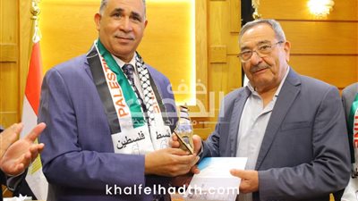 نقيب المحامين يلتقي وفدًا من منظمة التحرير الفلسطينية