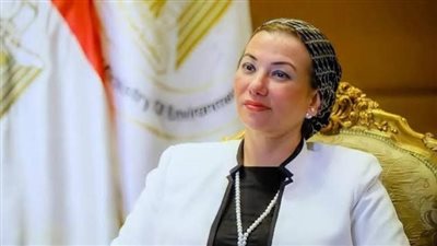 وزيرة البيئة تتابع حادث شحوط مركب سفاري بمرسى علم