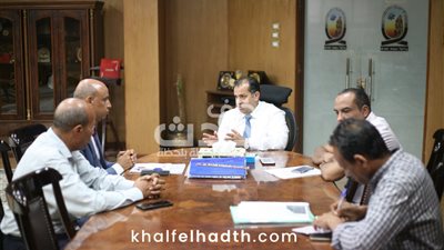 رئيس جامعة جنوب الوادي يعقد اجتماعا لمتابعة المشروعات التطويرية