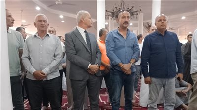 وكيل شباب محافظه كفرالشيخ فى جنازة نجم منتخب مصر 