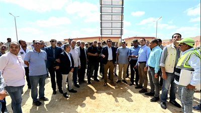 وزير الإسكان في برج العرب الجديدة : لا تهاون مع المقاولين المقصرين