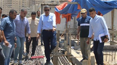 محافظ الجيزة يتفقد المشروعات القومية ولاندسكيب والمسطحات الخضراء بالطرق المؤدية للمتحف المصري