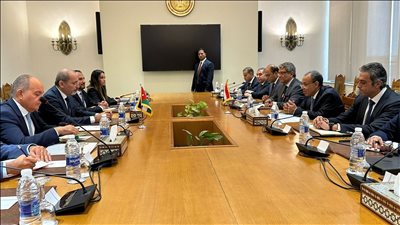 الحرب في غزة والتصعيد في لبنان..وزير الخارجية ونظيره الأردني يترأسان جلسة مباحثات