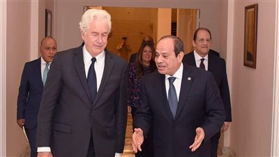 الرئيس السيسي يستقبل رئيس وكالة الإستخبارات المركزية الأمريكية 
