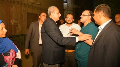 محافظ الغربية يتفقد مستشفى السنطة المركزي لمتابعة جودة الخدمات الصحية المقدمة للمواطنين