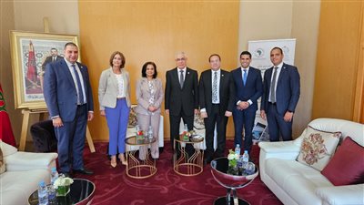 النائب العام يلتقي نظيرته الجنوب إفريقية خلال اجتماعات جمعية النواب العموم الأفارقة