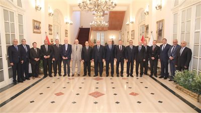 رئيس مجلس القضاء الأعلى والنائب العام في زيارة لمجلس الدولة