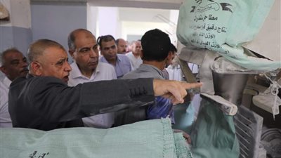 محافظ المنيا يتفقد المخابز البلدية ومطحن بني مزار لضمان جودة رغيف الخبز