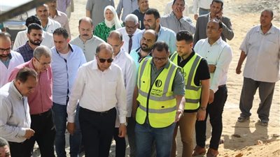 محافظ المنيا يتفقد إنشاءات مستشفى بنى مزار التخصصى