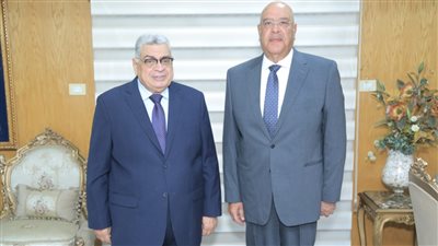 رئيس مجلس الدولة يستقبل المستشار هشام بدوي