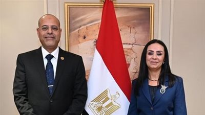 وزيرة التضامن الاجتماعي ووزير العمل يبحثان ملف العمالة غير المنتظمة
