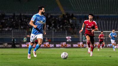 طرد محمد الشيبي يشعل مواجهة بيراميدز والأهلي في الدوري المصري